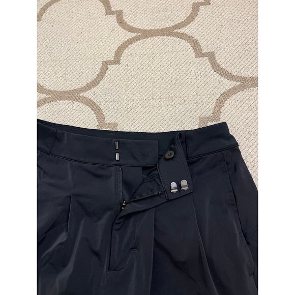 Nike Bliss Dri-FIT Trousers pleated side pockets wide leg black pant,size small - Picture 11 of 16